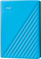 Жесткий диск WD Original USB 3.0 2Tb WDBYVG0020BBL-WESN My Passport 2.5 голубой | код 1196762 | WD