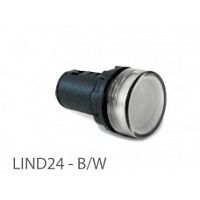 800 730, LIND220 - B/W, Лампы сигнальные светодиодные - 240 В AC (Белый) | код 0.0.0.8.00730 | KLEMSAN