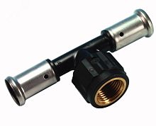 Тройник пресс 40х5/4'ВРх40 переходной, ПВДФ | код 14PK-400740 | Henco