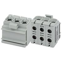 Клемма силовая вводная тройная КСВ NO-224-143 (KE61.03) 6-50кв.мм L сер. Эра Б0065582