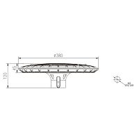 Светильник уличный светодиодный ДКУ 60Вт 5000K 6000Лм IP65 КСС Д черныйSPP-506-0-50K-060 | код Б0062669 | ЭРА