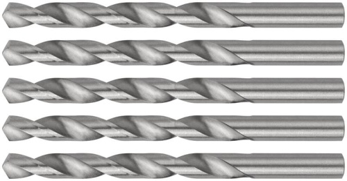 Сверло по металлу HSS полированные 8.0мм (уп.5шт) FIT 33772 фото 4