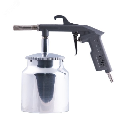 Пистолет пневматический пескоструйный с бачком (142л/мин, 3.5бар, 0.75л) | код 110115 | Fubag