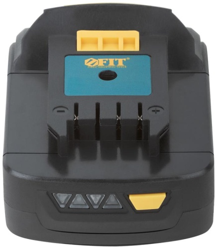 Батарея аккумуляторная 20 В, Li-Ion, 2,0 Ач, 0,4 кг, индикатор заряда, коробка | код 79935 | FIT фото 5