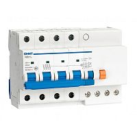 Дифференциальный автомат NB1L-40 4P C10 30mA тип AC 6kA соответствует стандарту ROHS (CHINT) | код 198107 | CHINT