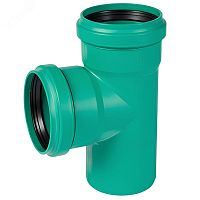 Тройник ливневой канализации 200/110х87 град. | код 774630 | Ostendorf