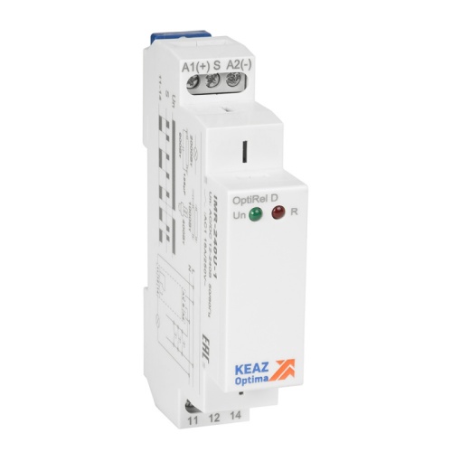 Реле импульсное OptiRel D IMR-240U-2 16А 2СО 12-230АС/DC | код 332023 | КЭАЗ