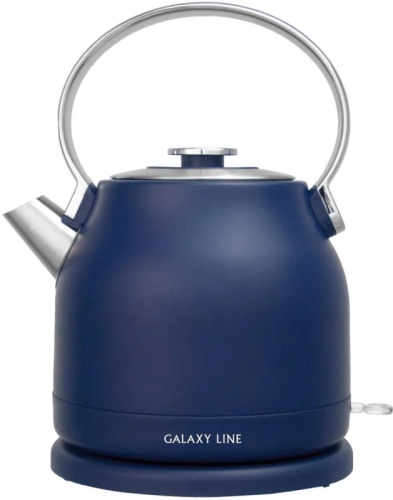 Чайник электрический Galaxy Line GL 0334 1.5л. 2200Вт синий корпус: нерж.сталь (7010103340) | код 2046793 | GALAXY LINE