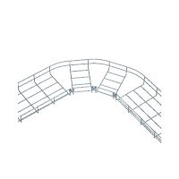 Лоток проволочный 400х100 L3000 сталь 5мм PL100-400-5-3000 оцинк. КМ LO3157