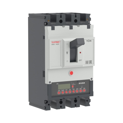 Авт. выкл. YON pro MNX400H 3P 400A 150kA при AC415V расц. ETE | код MNX400H3PETE0400 | DKC