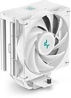 Устройство охлаждения(кулер) Deepcool AG400 Digital WH Soc-AM5/AM4/1151/1200/1700 белый 4-pin 31.6dB Al+Cu LCD 220W 636gr Ret (R-AG400-WHNDMN-G-1) | код 2023058 | DEEPCOOL