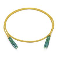 Cabeus FOP(d)-9-LC/APC-LC/APC-5m Шнур оптический duplex LC/APC-LC/APC 9/125 sm 5м LSZH | код 8225c | Cabeus