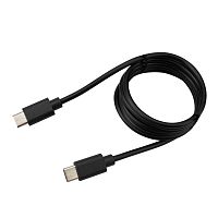 Кабель Type-C - Type-C 2A/1m/PVC/black/REXANT | код 18-1834 | REXANT