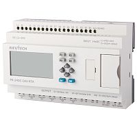 Программируемый логический контроллер PR-24DC-DAI-RTA, 12_24VDC, 12DI(4AI), 2AI, 2TO, 6RO, 1AO, RTC, RS232, RS485, ЖКИ | код PR-24DC-DAI-RTA | Rievtech