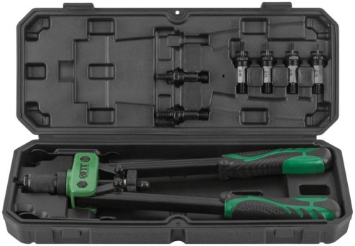 Заклепочник силовой двуручный Профи для резьбовых заклепок, М3-М10 (350 мм) | код 32068 | FIT фото 8 Заклепочник силовой двуручный Профи для резьбовых заклепок, М3-М10 (350 мм) | код 32068 | FIT фото 8