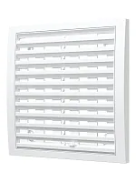 Решетка вентиляционная регулируемая, из ABS пластика 200х200 | код 2020РРП | ERA