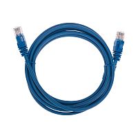Патч-корд U/UTP, CAT 5e, RJ45-RJ45, 26AWG, LSZH, синий, 2м REXANT | код 02-0104-2 | REXANT