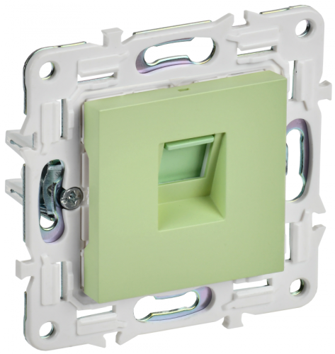 SKANDY Роз. комп. RJ45 кат.6 SK-K02M мятн. IEK | код SK-K10-2-K06 | IEK