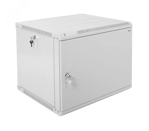 Шкаф телекоммуникационный настенный разборный 9U (600х520) дверь металл | код ШРН-Э-9.500.1 | ЦМО