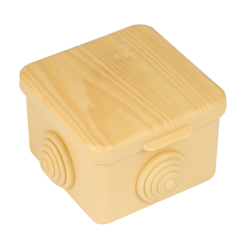 Коробка распаячная КМР-030-036 пылевлагозащитная, 4 мембранных ввода (65х65х50) светлое дерево PROxima | код plc-kmr2-030-036-s | EKF фото 2 Коробка распаячная КМР-030-036 пылевлагозащитная, 4 мембранных ввода (65х65х50) светлое дерево PROxima | код plc-kmr2-030-036-s | EKF фото 2