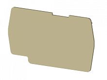 446 450, Концевой сегмент на клеммники PYK 4 (бежевый), NPP PYK4 | код 0.0.0.4.46450 | KLEMSAN