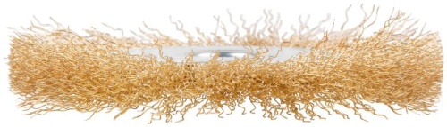 Щетка для УШМ, посадка 22,2 мм, Плоская, латунированная витая проволока 0,3 мм, 125 мм, блистер, Profi | код 82-904 | FIT фото 2