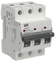 ARMAT Авт. выкл. без тепл. расц. M10N-MA 3P C 13А IEK | код AR-M10N-MA-3-C013 | IEK