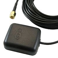 Антенна GPS RUICHI JCGPSF1, 3 м, кабель RG 174, разъём SMA | код 82002 | Ruichi