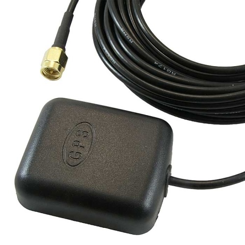 Антенна GPS RUICHI JCGPSF1, 3 м, кабель RG 174, разъём SMA | код 82002 | Ruichi