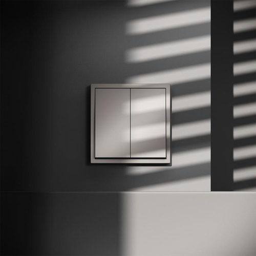 Выключатель 2-кл. СП S70 10А механизм кашемир Voltum VLS020103 фото 5 Выключатель 2-кл. СП S70 10А механизм кашемир Voltum VLS020103 фото 5