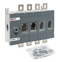 Рубильник 160A 4P без рукоятки управления TwinBlock EKF | код tb-s-160-4p | EKF