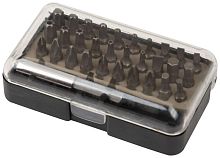 Набор бит 31 шт (30 шт CrV бит + адаптор с защелкой) | код 57854 | FIT