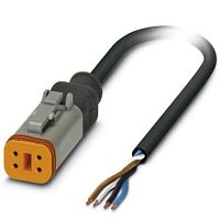 Кабель для датчика / исполнительного элемента SAC-4P- 5,0-PUR/DTFS | код 1415010 | PHOENIX CONTACT
