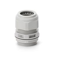 Ввод кабельный PG29 с гайкой без мембраны, диаметр кабеля 18_25mm, GW 750°C, UV-resistant, IP66, серый RAL7035 | код 805.3346 | Scame