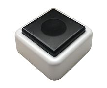 Кнопка звонка (выключатель для бытовых электрических звонков) | код ВЗ1-01 черн. | Тритон