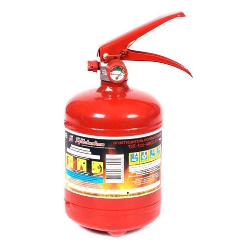 Огнетушитель порошковый закачной ОП-1 (з) АВСЕ-01 d110 (А) | код. ОП-1 (з) АВСЕ (А) | ЯрПожИнвест