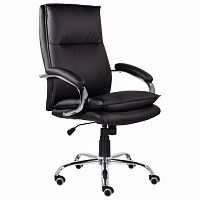 Кресло офисное BRABIX PREMIUM Cuba EX-542, экокожа, черное | код 532549 | BRABIX
