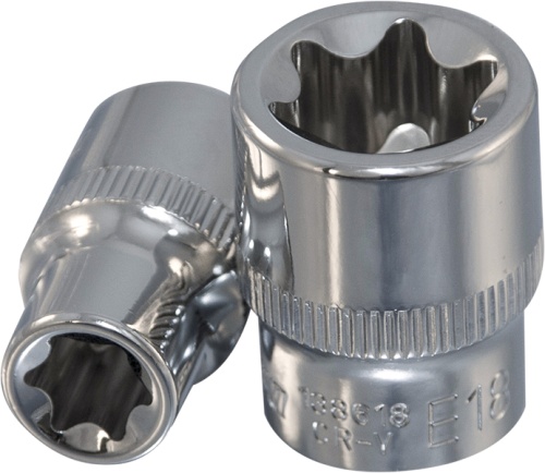 112622 Головка торцевая 1/2DR, внешний TORX®, Е22 | код 112622 | Ombra