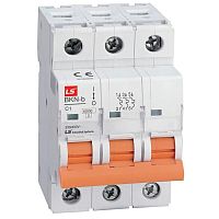 Выключатель автоматический модульный 3п D 25А 10кА BKN-b | код 061302358B | LS Electric