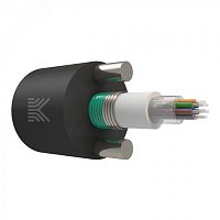 Кабель оптический в канализацию с ЦТ. периферийные силовые элементы стальная проволока. бронированный стальной лентой. G.652.D. 4 волокна. нг(А)-HF. 2.7 кН | код КОС-ОКГ-4хG.652.D-нг(А)-HF-ТС 2.7кН | KOSCAB