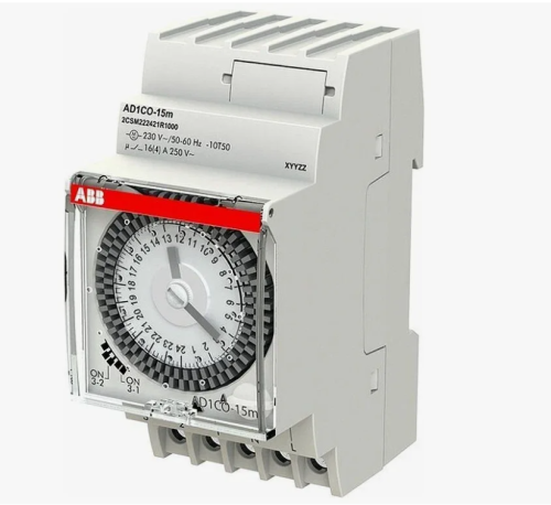AD1CO-15m Реле времени суточное | код 2CSM222421R1000 | ABB