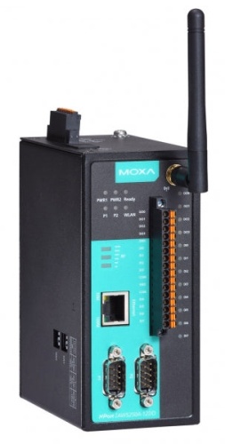 Сервер NPort IAW5250A-6I/O-EU 2 -port RS-232/422/485 wireless device server with 802.11a/b/g /n WLAN, 4DI, 2DO, EU Band | код 00-06112686 | MOXA