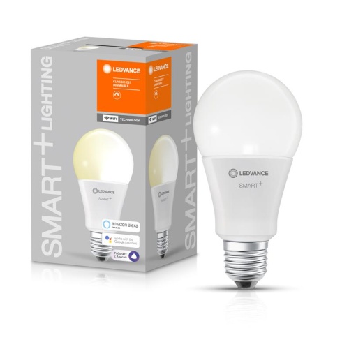 Лампа светодиодная SMART+ WiFi Classic Dimmable 100 14Вт/2700К E27 | код 4058075485471 | LEDVANCE
