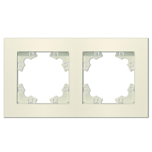 Рамка 2-м Афина универс. сл. кость (ivory) | код A0044-I | Universal