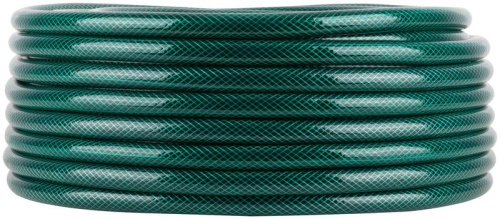 Шланг поливочный трехслойный армированный, зеленый 3/4''x1.5 ммx50 м | код 76309 | FIT фото 2