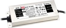 Источник питания AC-DC, 75.6Вт, IP67, вход 100…305В AC, 47…63Гц/142…431В DC, ККМ, выход 18…36В/2.1А, изоляция 3750В AC, в кожухе 180х63х35,5мм, -40…+85С (корпус) | код ELG-75-36 | MeanWell