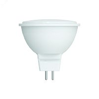 Лампа светодиодная LED-JCDR-5W/3000K/GU53/FR/SLS Форма JCDR матовая Теплый белый свет (3000K) ТМ Volpe | код UL-00008832 | Uniel