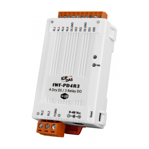 tWF-PD4R3 CR 4-channel Isolated Digital Input and 3-channel Relay Output Module (RoHS) | код 00-06125563 | ICP DAS
