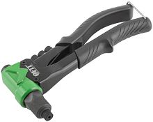 Заклепочник комбинированный профи для резьбовых заклепокм 3-М6 и вытяжных заклепок 2.4-4.8мм (235мм) FIT 32070