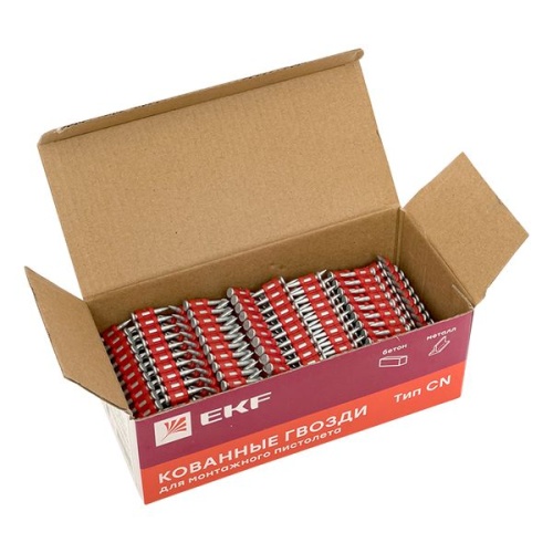 Кованные гвозди по бетону, металлу для монтажного пистолета (тип CN) Bullet Type диаметр 3 мм длина 19 мм, цинкование (1000 шт,) Expert | код cpn-3019bp | EKF фото 4 Кованные гвозди по бетону, металлу для монтажного пистолета (тип CN) Bullet Type диаметр 3 мм длина 19 мм, цинкование (1000 шт,) Expert | код cpn-3019bp | EKF фото 4